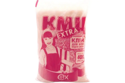Клей обойный КМЦ EXTRA  400 г (1 упаковка=12 шт.) Обладает повышенной клеящей способностью.