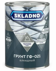Грунт ГФ-021 красно-коричневый 20 кг SKLADNO