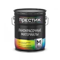 Эмаль акриловая ДЛЯ БЕТОННЫХ ПОЛОВ Престиж Мастер CЕРАЯ  6,5 кг  