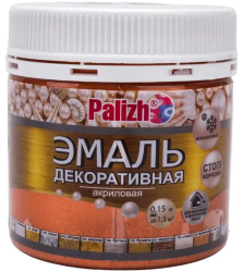 Эмаль акриловая ДЕКОРАТИВНАЯ "Palizh" 0,15 кг № 98 МЕДЬ