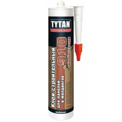 Клей "TYTAN" №910 Для панелей и молдингов 440 гр (белый) (Акриловая основа)