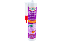 Клей "Ecolux" ЖГ Суперсильный (белый) 290 мл (100 кг/м²) (в коробке 20 шт.)