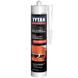 Герметик НЕЙТРАЛЬНЫЙ для кровли и водостоков "TYTAN Professional" (б/цветный) 310 мл