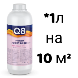 Грунтовка FORMULA Q8 акриловая  1л (15 шт./кор.)